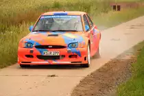 Ford Escort bei Grabfeld am 02.07.2011.