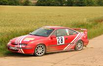 Opel Calibra bei Grabfeld am 02.07.2011.