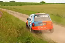 Opel Corsa A bei Grabfeld am 02.07.2011.