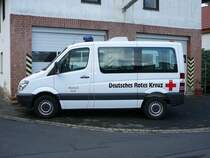 Mercedes Benz Sprinter der DRK Ortsvereinigung Marbach am 07.09.08 in 36100 Petersberg - Marbach