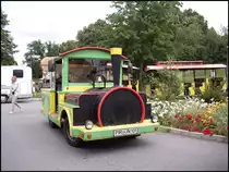 Straßen-Eisenbahn bei der Festung Königsstein am 05.10.2012 