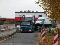 Ein Mercedes Benz Actros am 11.11.14 in Sinsheim 