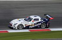 Mercedes-Benz SLS AMG GT3, Team Polarweiss Racing, am 4.Aug.2012 Nürburgring