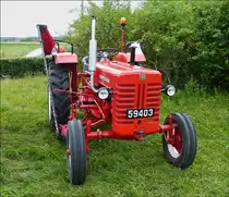  McCormick Bj 1959, 4 Zyl, 2449 ccm,  36 Ps,  war am 20.07.2014 in Consdorf zu sehen.