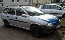 Opel Corsa Caravan (oft als Buick/ Chevrolet Sail vermarktet). Aufnahmedatum: 06.11.2014