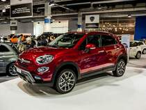 Der neue Fiat 500X, gesehen auf dem Auto Zürich 2014