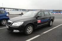 Skoda Octavia II der Reederei Stena Line am 17.10.14 in Rostock.