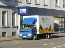 Toyota Kleinlaster unterwegs in den Strassen von Biel am 08.11.2014