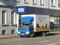 Toyota Kleinlaster unterwegs in den Strassen von Biel am 08.11.2014