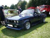 Opel Manta anl. der 1. Oldtimerausstellung in 36119 Neuhof - Hattenhof am 31.08.08 
