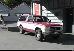 Chevrolet Blazer 4x4 in Hergiswil am 19.09.2023