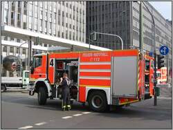 Am 20.06.2007 brannte in D�sseldorf der Dachstuhl der Kirche St.