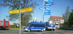 Diesen THW Mannschaftswagen fotografierte ich am 01.05.2012 in Barth