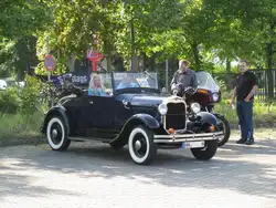 Cabriolet Ford A aus der Hansestadt Hamburg (HH) gesehen beim Oldtimer-Event des T�V Nord, Hamburg [16.09.2012]  