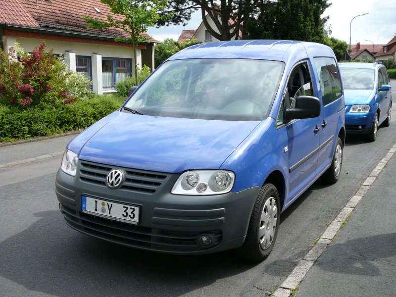 VW Caddy am 03.06.2008 in 36100 Petersberg-Marbach