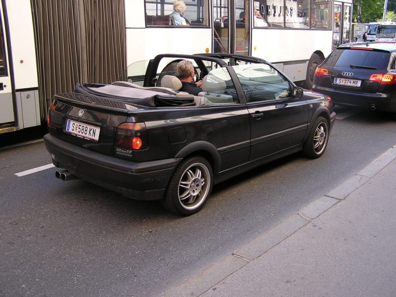 Wunderschne Golf 3 Cabrio Bild