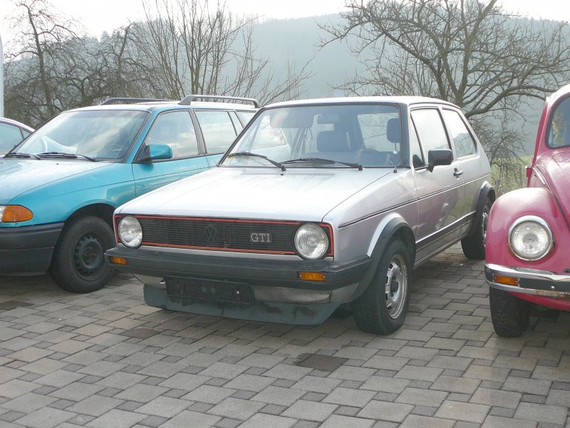VW GTI gesehen in Oberkirch-dsbach am 02.04.09
