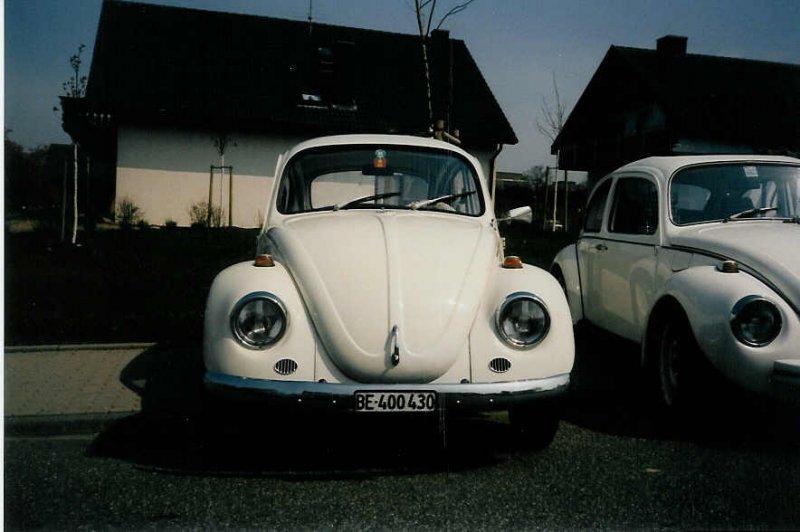 VW-Kfer BE 400'430 am Europatreffen 1986  50 Jahre Kfer 