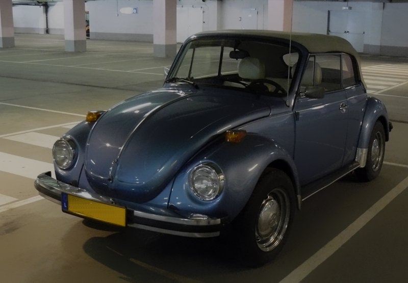 VW Kfer Cabrio aufgenommen am 12.04.08.