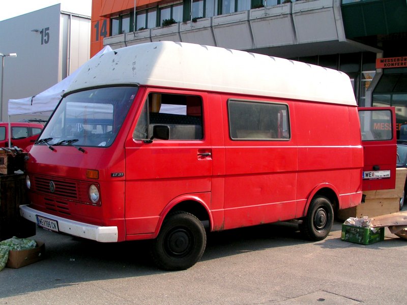 VW-LT31 dient einem Trdelmarktfahrer;090405