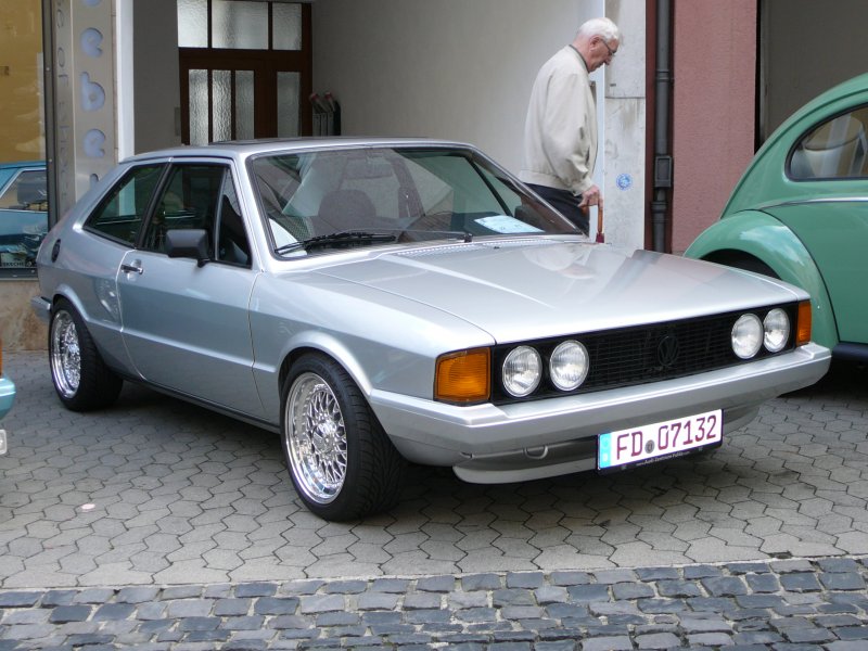 VW Scirocco ausgestellt am 24.08.08 in 36088 Hnfeld anl. der 5. Old- und Youngtimerausstellung