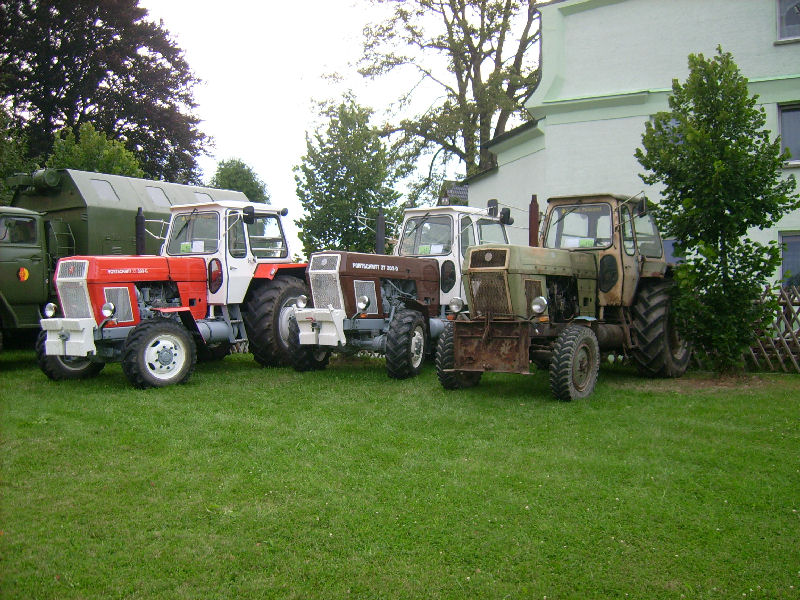 ZT Parade am Vorabend des Bulldogtreffens in Burkhardtsdorf