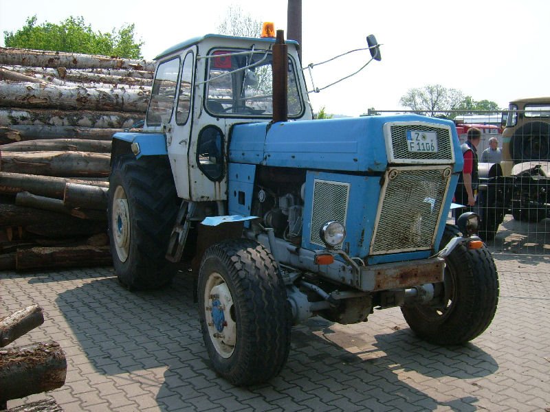 ZT303 beim Oldtimertreffen in Hartmannsdorf auf dem hinteren Ausstellungsgelnde
